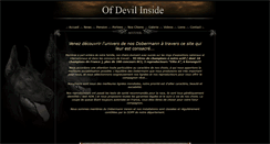 Desktop Screenshot of ofdevilinside.fr